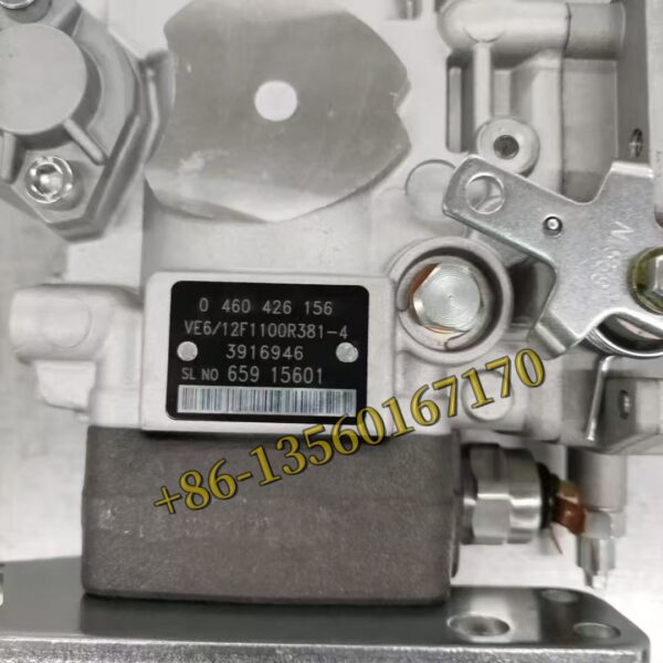 0460426156 VE6/12F1100R381-4 Fuel Injection Pump 3916946 for CASE IH / CUMMINS / INTERNATIONAL HARV. - Image 7