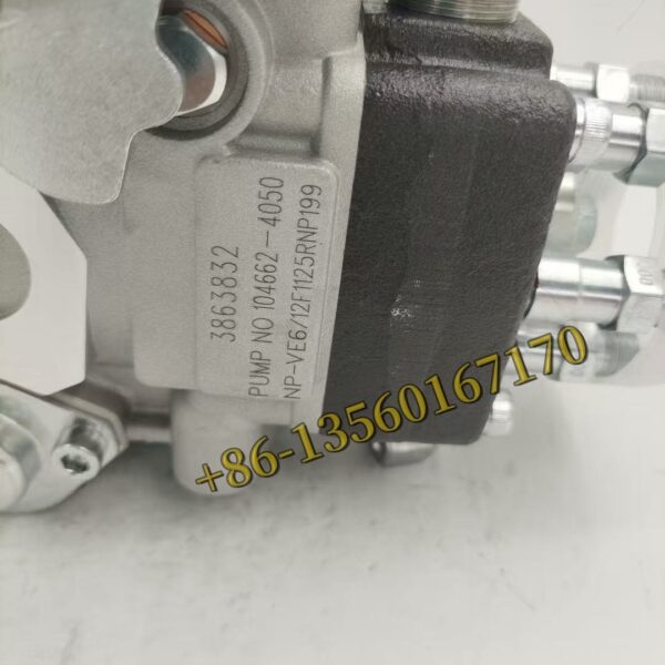3863832 104662-4050 NP-VE612F1125RNP199 Fuel Injection Pump For CUMMINS / KOMATSU - Image 2