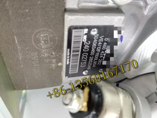 0460424282 VE412F1100L954 504063450 2852046 24002753 Injection Pump for CASE IH / IVECO / New Holland Backhoe Loader LB75 LB75B - Image 4