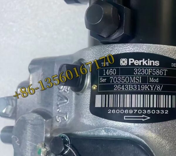 3230F586T Fuel Injection Pump For Perkins Vista A Generator Set 45 KVA - Image 2