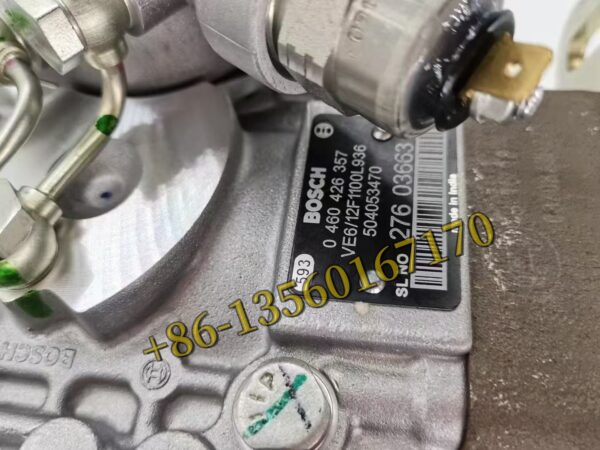 0460426357 504053470 VE6/12F1100L936 Fuel Injection Pump for CASE IH / IVECO / NEW HOLLAND TS-A - Image 2